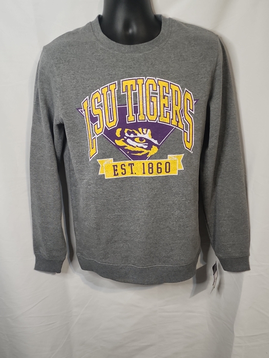 Captivating Other - LSU Tigers Gray Crewneck Sweatshirt By Captivating Size Small New With Tags
